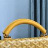 Goyard 2022 Goyardine Saint Leger Backpack - Yellow