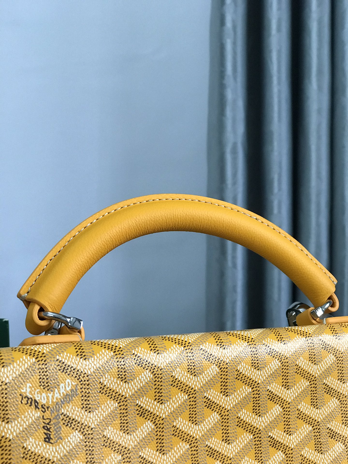Goyard 2022 Goyardine Saint Leger Backpack - Yellow