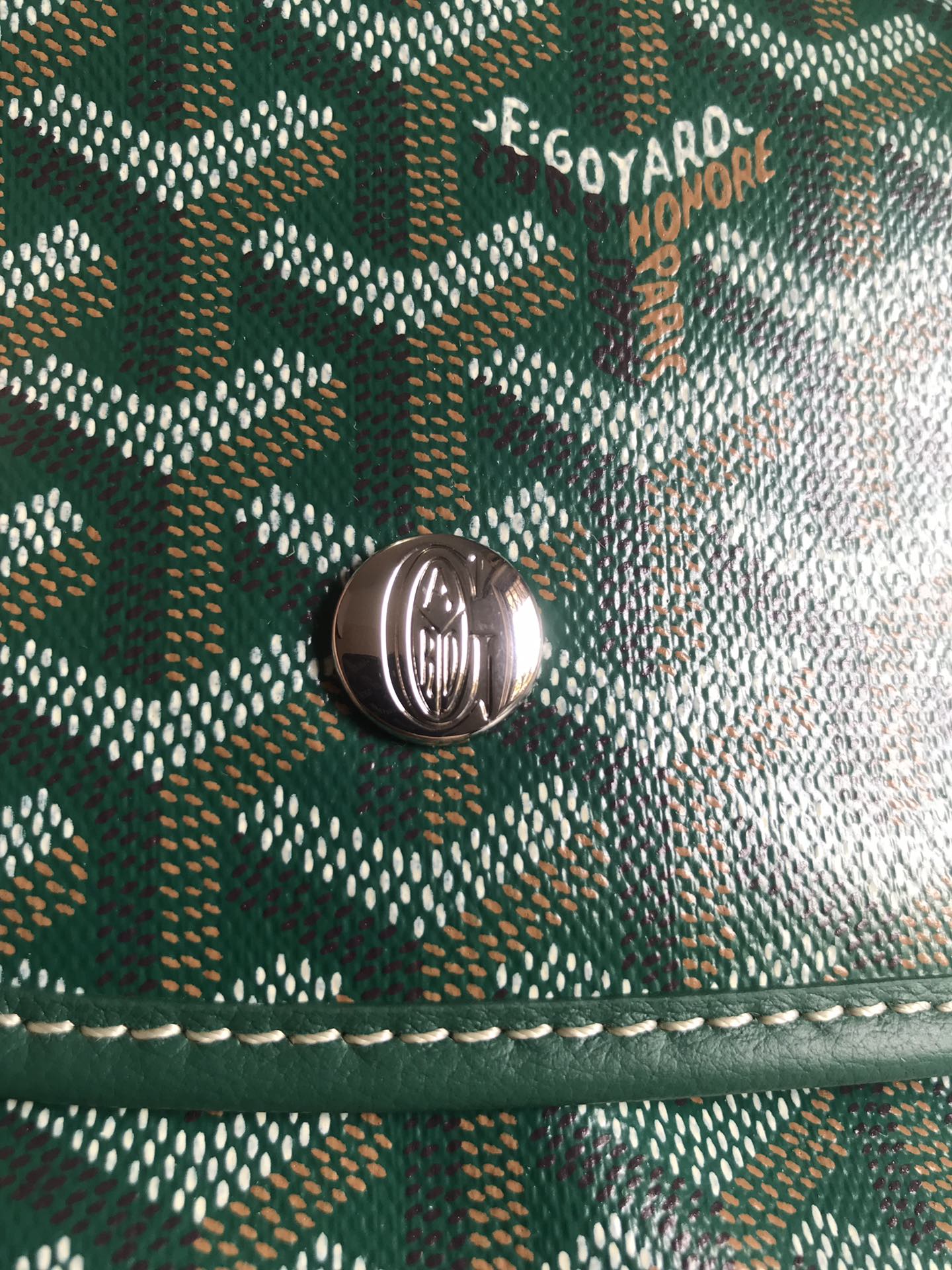 Goyard Goyardine Saint Leger Backpack - Green Backpacks,