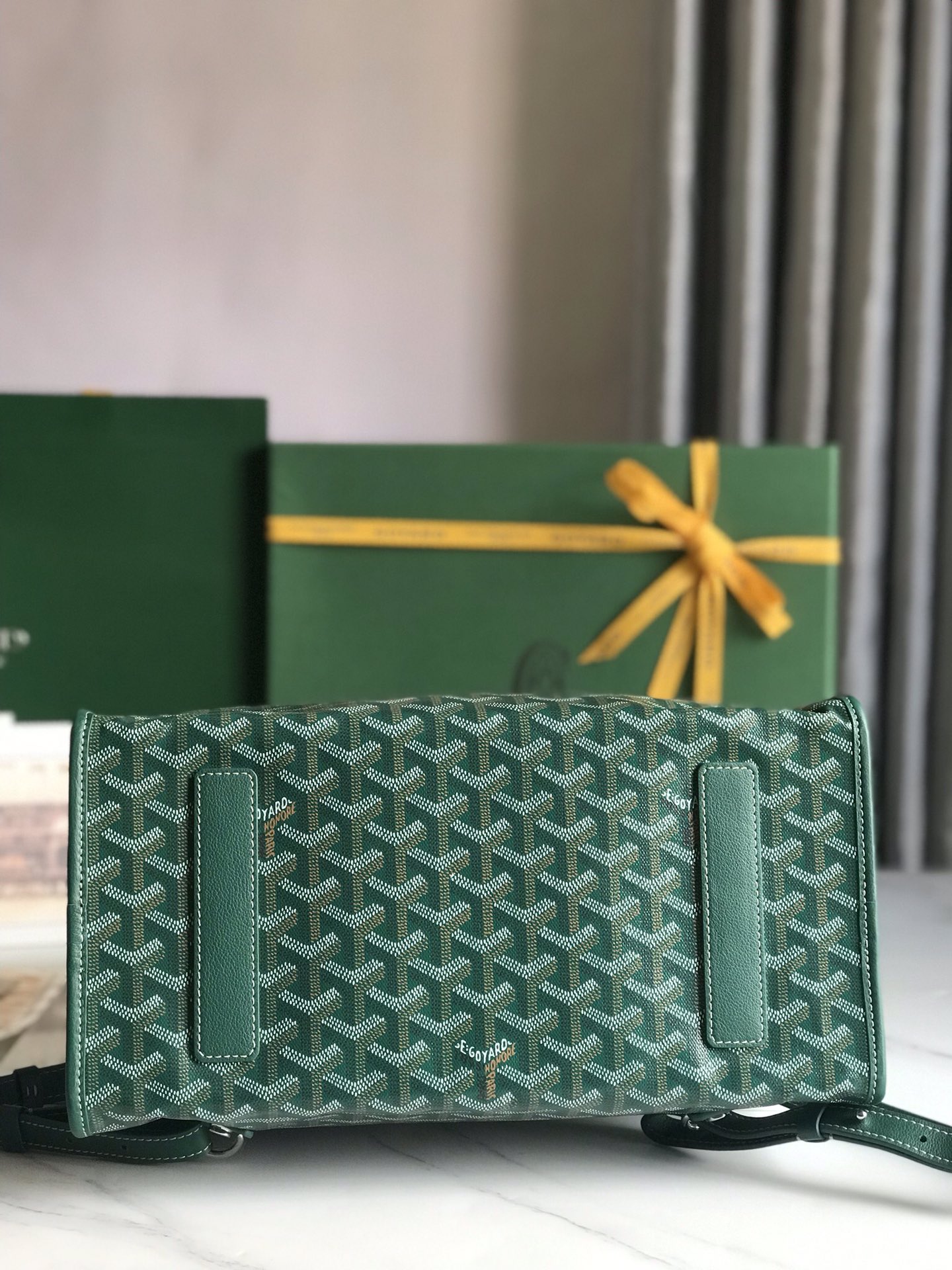 Goyard Goyardine Saint Leger Backpack - Green Backpacks,