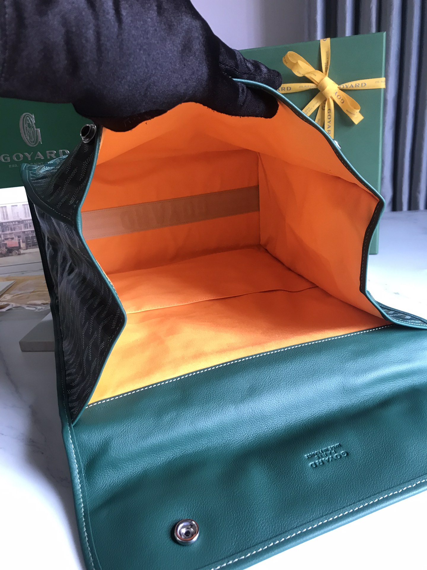 Goyard Goyardine Saint Leger Backpack - Green Backpacks,