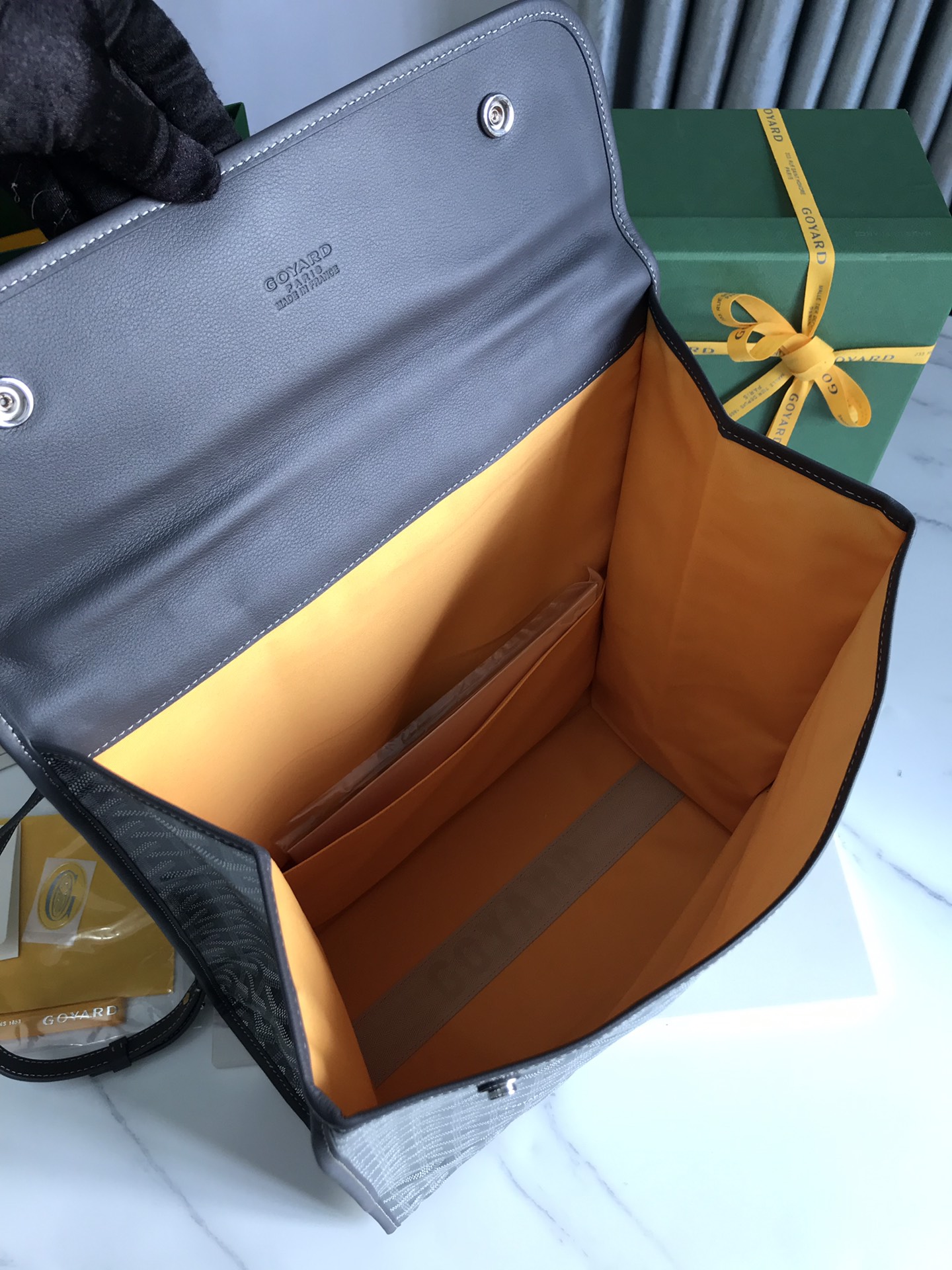 Goyard Goyardine Saint Leger Backpack - Grey Backpacks