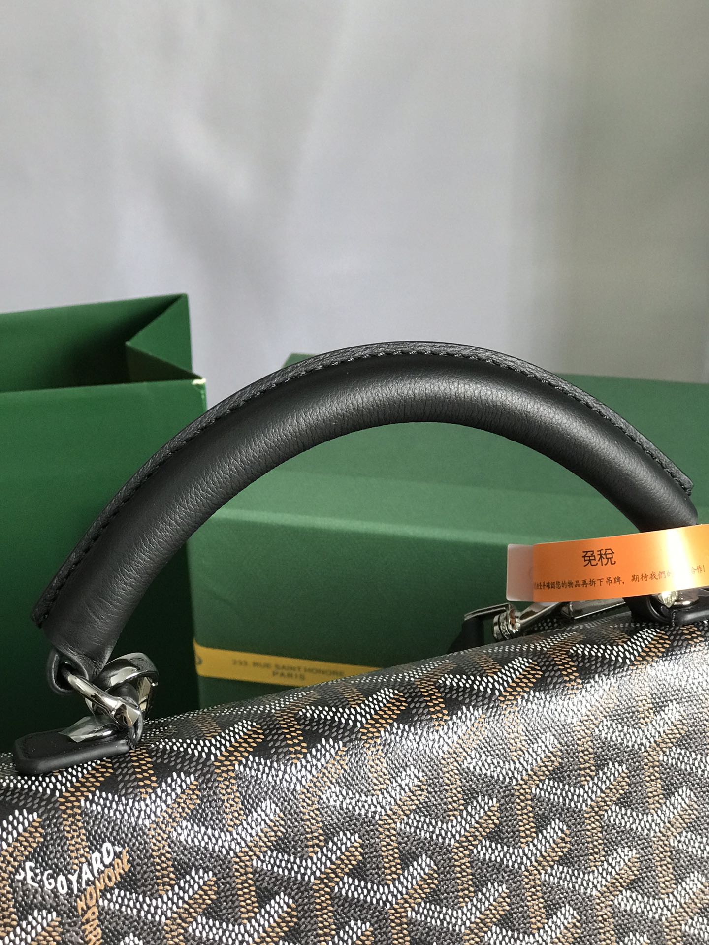 Goyard Saint Leger Backpack Black