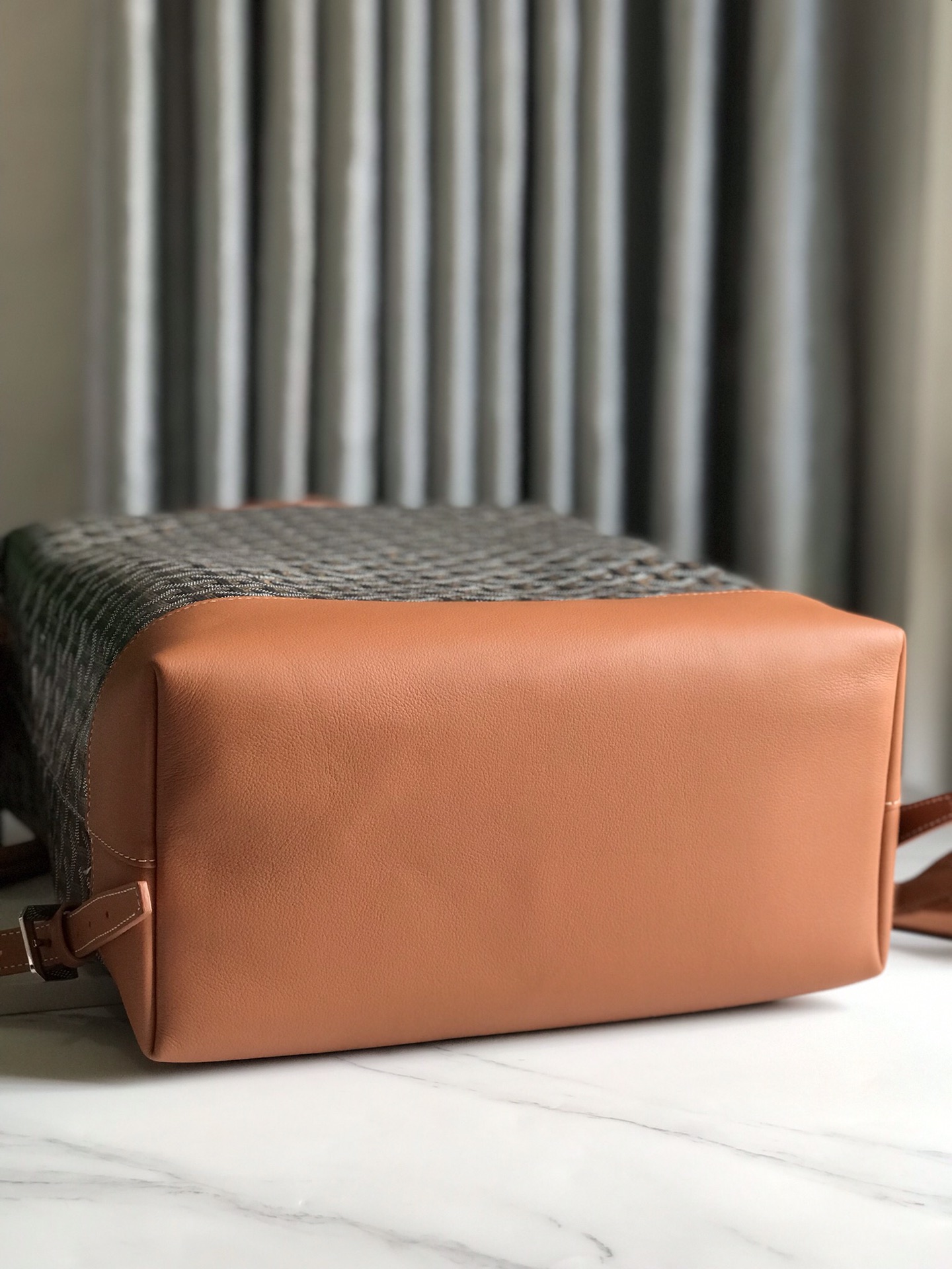 Goyard Cisalpin Backpack brown gray