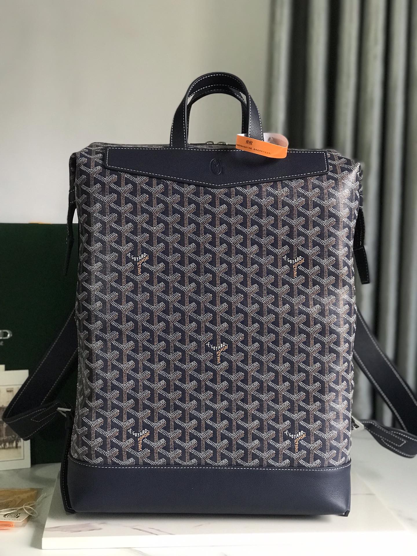 Goyard Goyard Khaki Cisalpin Backpack | navy