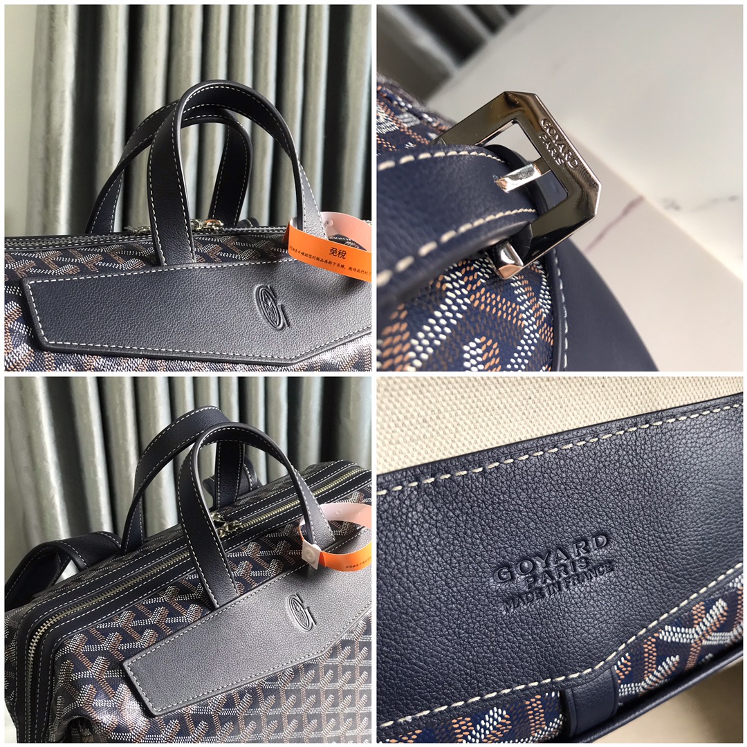 Goyard Goyard Khaki Cisalpin Backpack | navy