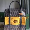 Goyard Goyardine Bourgogne Bag - Blue Handle Bags,