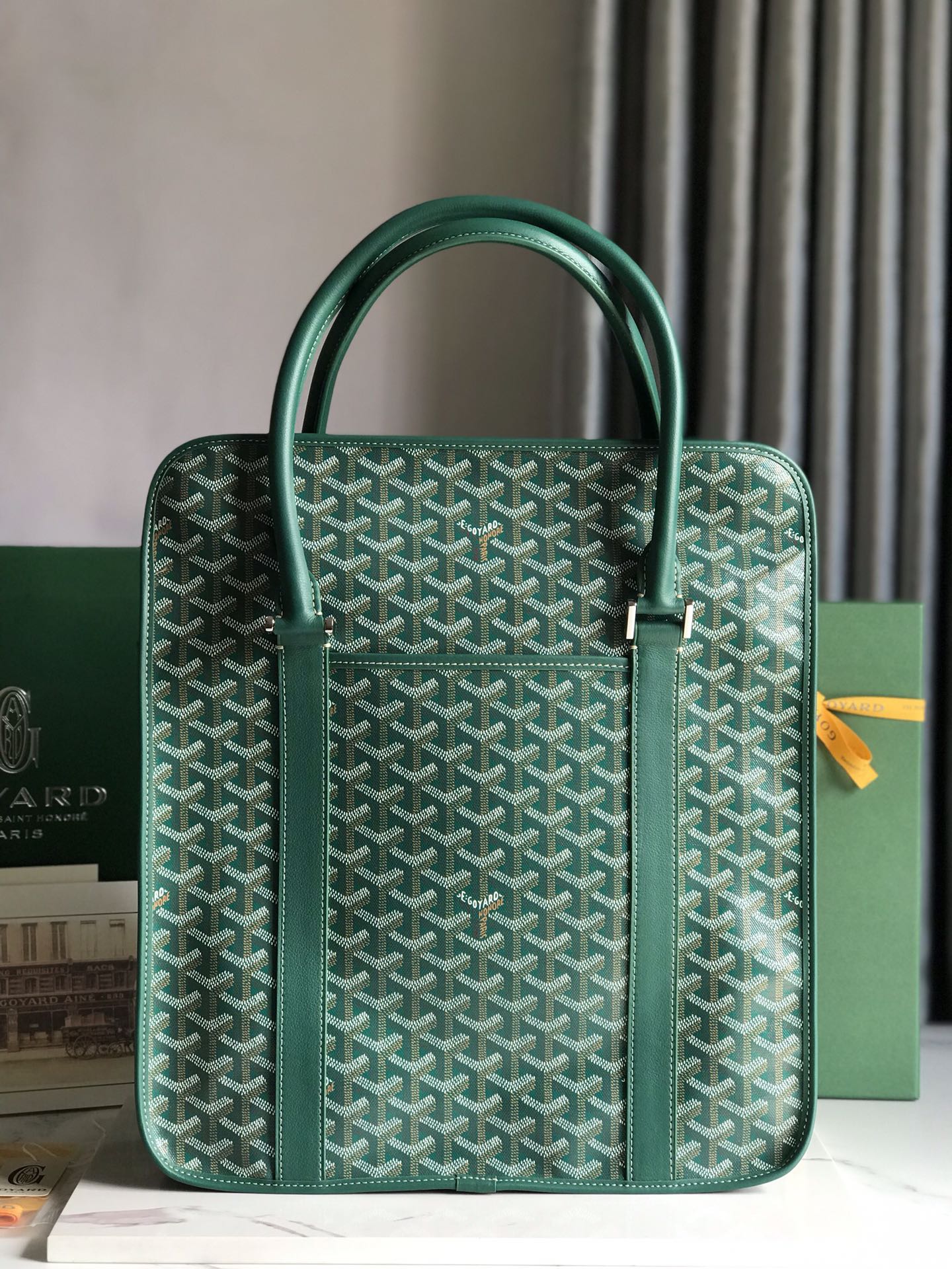 Goyard Goyardine Bourgogne – Green Totes, Handbags – GOY41389