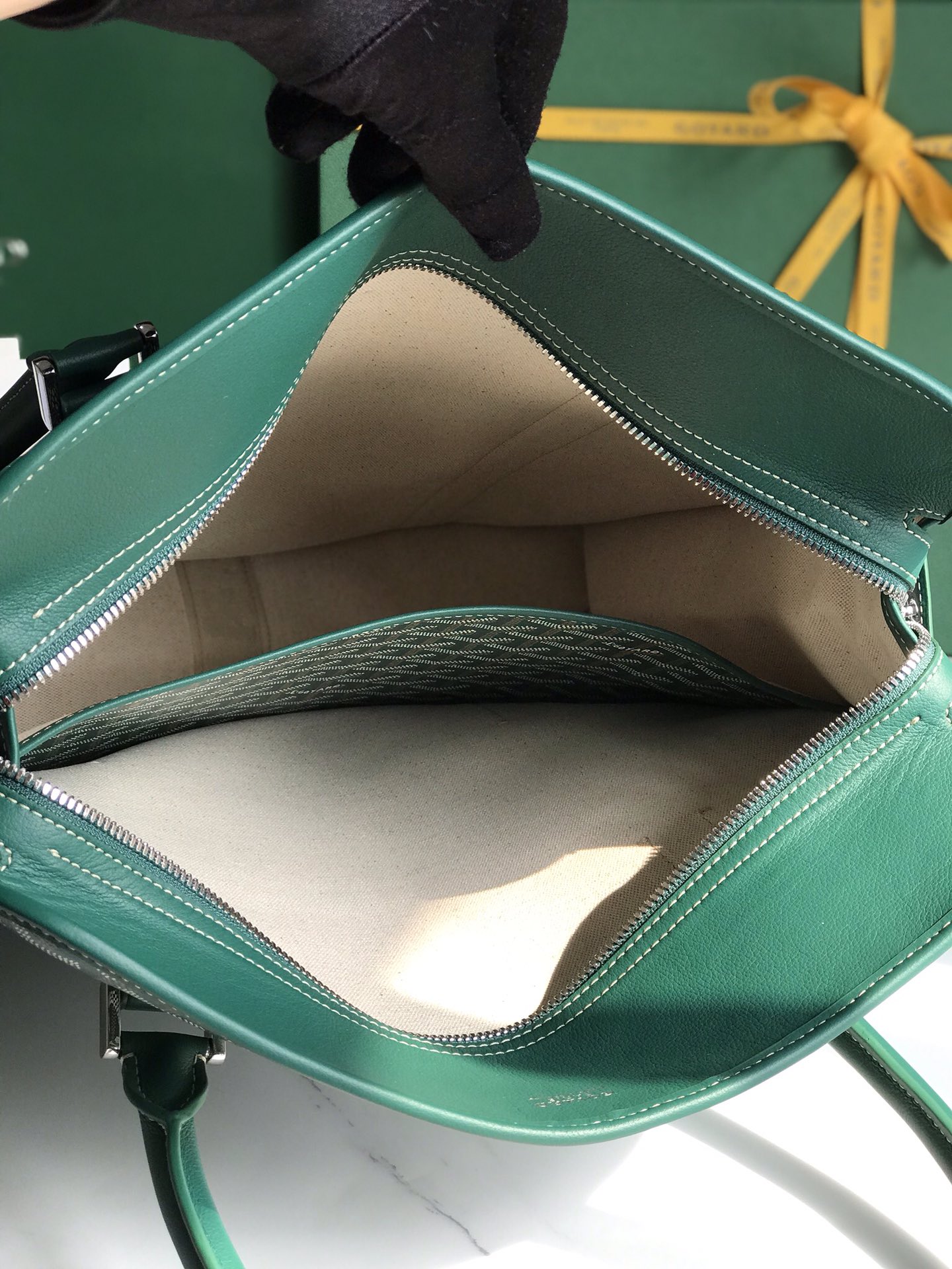 Goyard Goyardine Bourgogne - Green Totes, Handbags - GOY41389