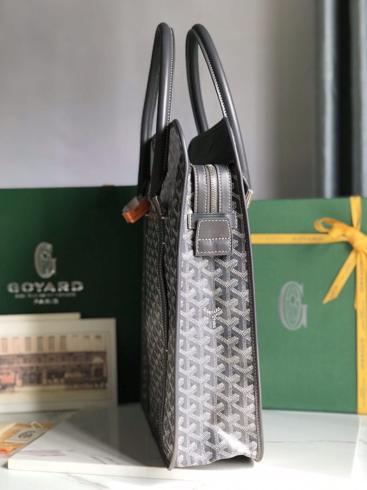 Goyard Goyardine Bourgogne Bag - Black Totes, Handbags