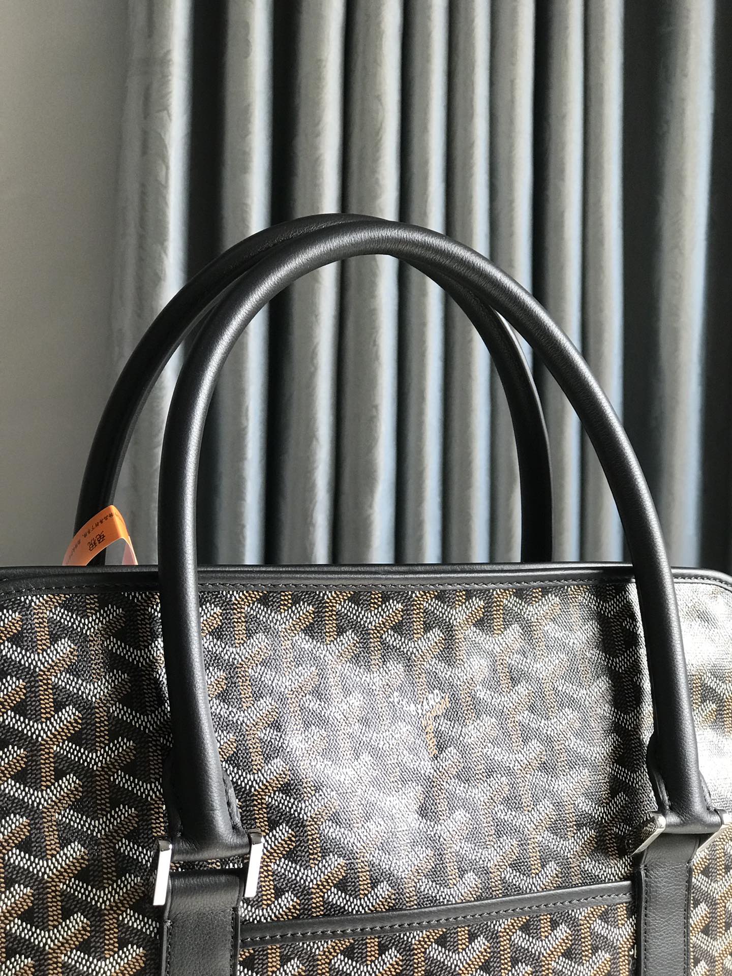 Goyard Goyard Goyardine Bourgogne Bag - Black Totes