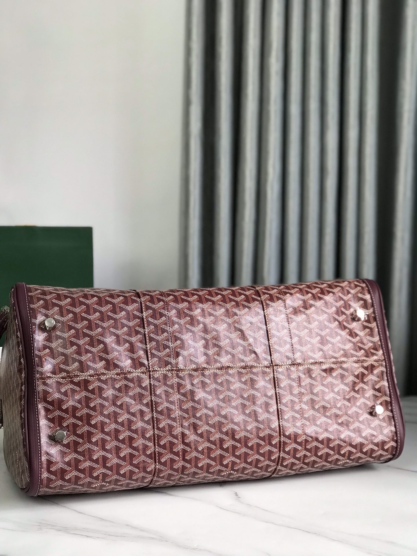 Goyard Goyardine Croisiere 50 - Burgundy Luggage and Travel