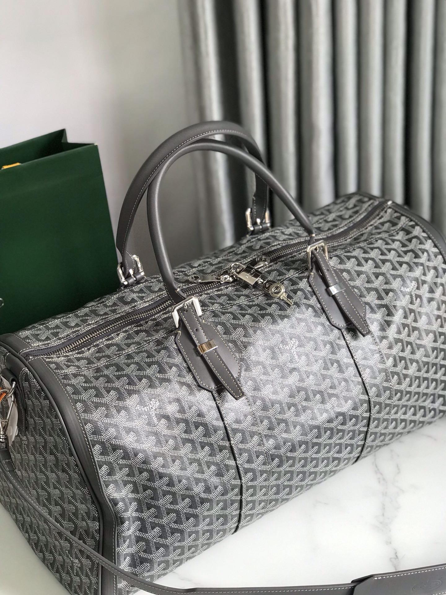 Goyard Boeing 55 Tote Bag - Grey