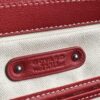 GOYARD Goyardine Saigon Tote red