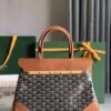 GOYARD Goyardine Saigon Tote brown1670701