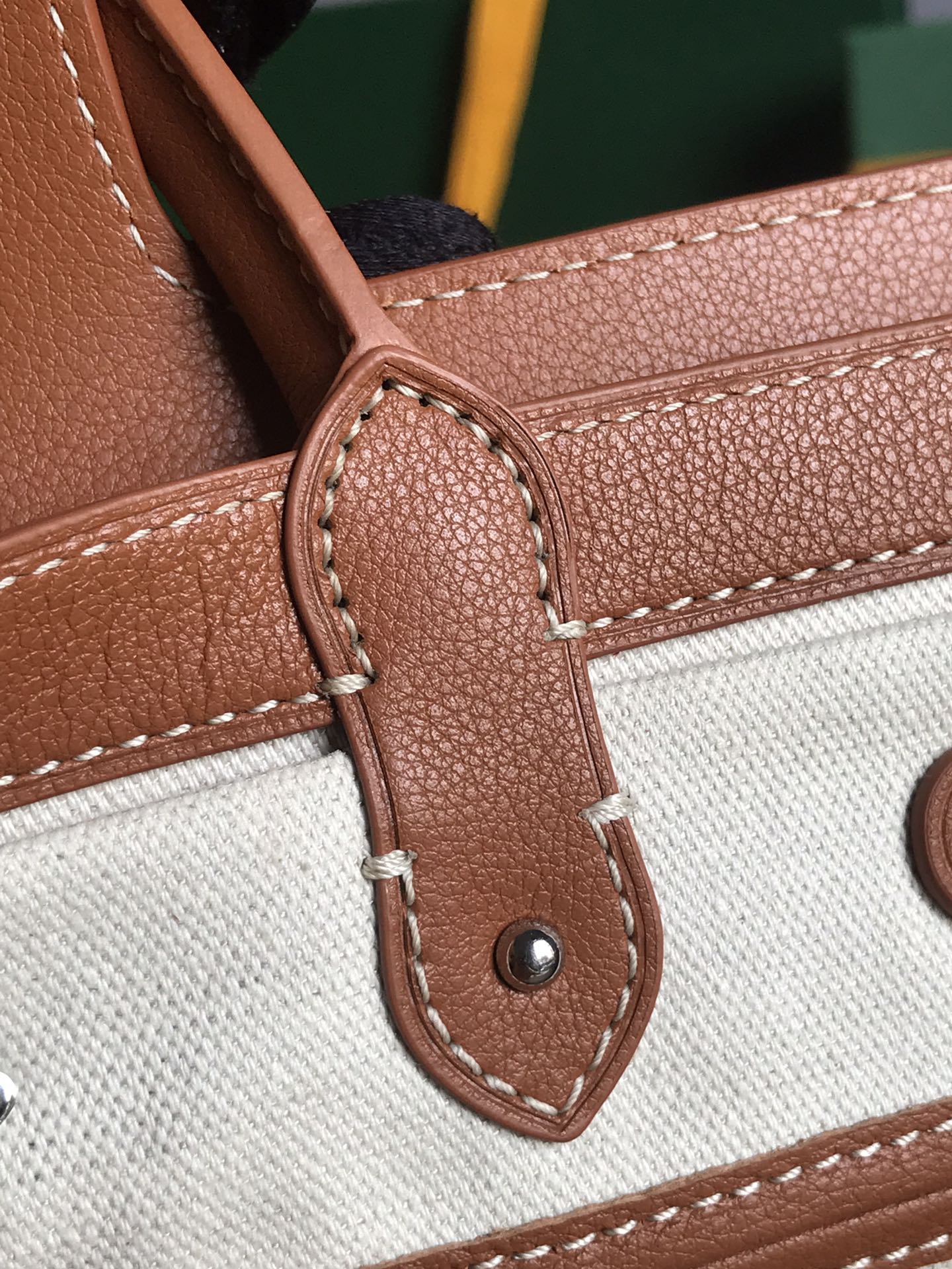 GOYARD Goyardine Saigon Tote brown1670701