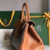 GOYARD Goyardine Saigon Tote brown1670701