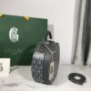 Goyard Black Alto Hatbox Trunk Bag Cloth ref.1184092
