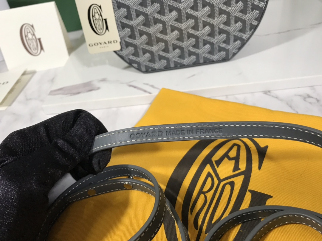 Goyard Black Alto Hatbox Trunk Bag Cloth ref.1184092