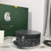 Goyard Black Alto Hatbox Trunk Bag Cloth ref.1184092