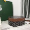 GOYARD Goyardine Alto Hatbox Brown gray.