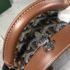 GOYARD Goyardine Alto Hatbox Brown gray.