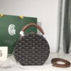 GOYARD Goyardine Alto Hatbox Brown gray.