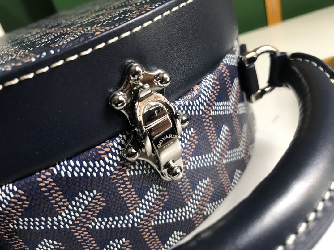 GOYARD Goyardine Alto Hatbox black gray