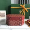 GOYARD Goyardine Alto Hatbox red