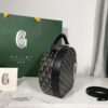 GOYARD Goyardine Alto Hatbox Black brown