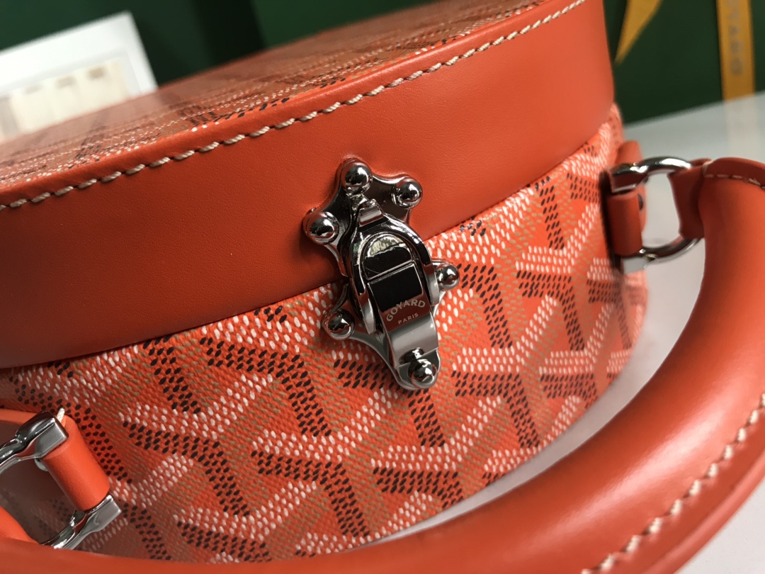 GOYARD Goyardine Alto Hatbox yellow