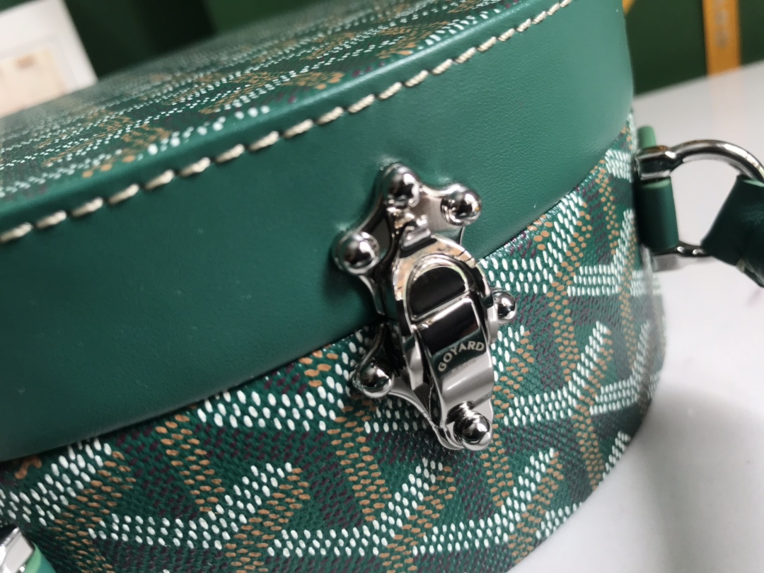 GOYARD Goyardine Alto Hatbox green