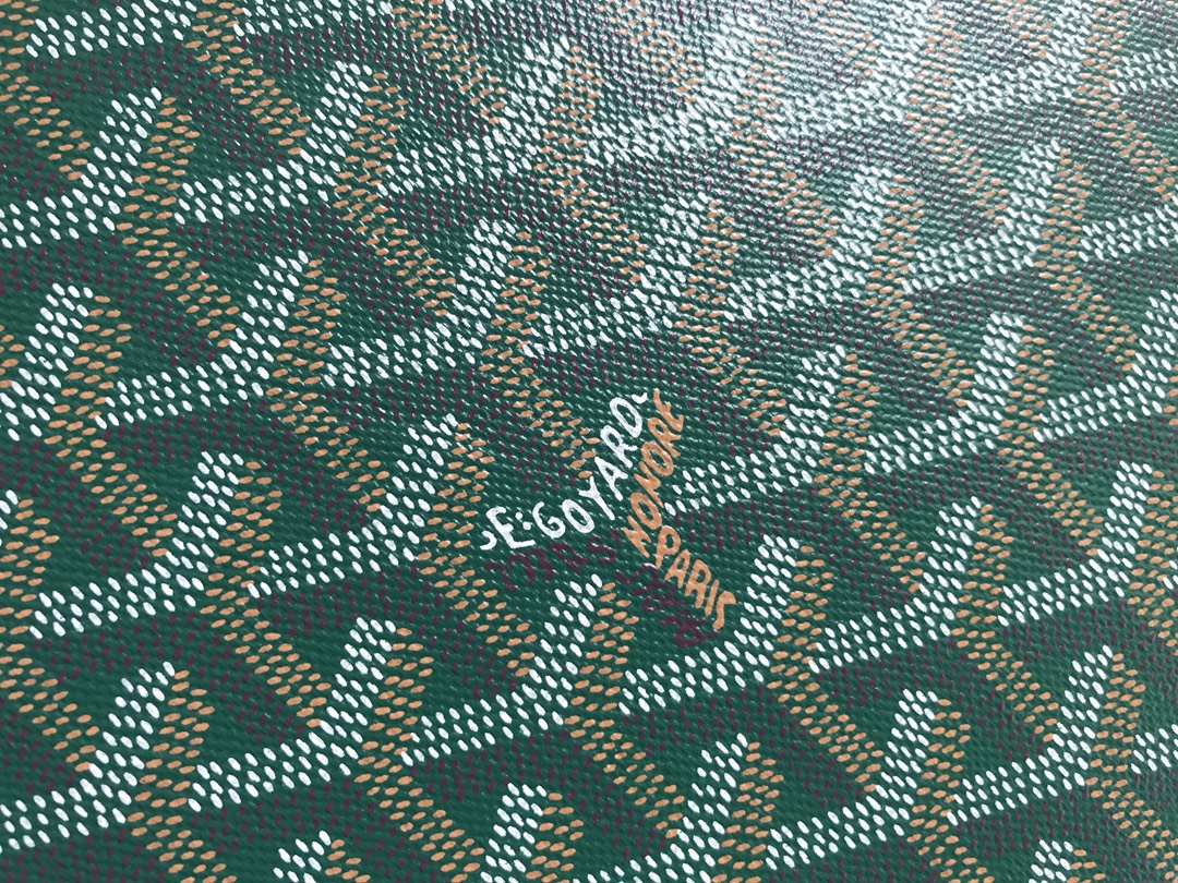 GOYARD Goyardine Alto Hatbox green