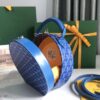 GOYARD Goyardine Alto Hatbox blue