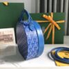 GOYARD Goyardine Alto Hatbox blue