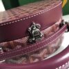 GOYARD Goyardine Alto Hatbox Burgundy