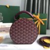 GOYARD Goyardine Alto Hatbox Burgundy