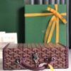 Goyard Grand Hotel Trunk Bag Brown red | eBay