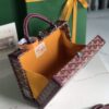 Goyard Grand Hotel Trunk Bag Brown red | eBay