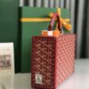 Goyard Grand Hotel Trunk Bag red | eBay
