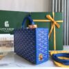 Goyard Grand Hotel Trunk Bag Blue | eBay