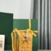 GOYARD Herringbone Cup Vert PM Shoulder Bag PVC yellow
