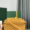 GOYARD Herringbone Cup Vert PM Shoulder Bag PVC yellow