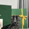 GOYARD Herringbone Cup Vert PM Shoulder Bag PVC black brown
