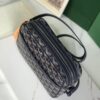 GOYARD Herringbone Cup Vert PM Shoulder Bag PVC navy