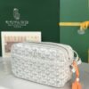 GOYARD Herringbone Cup Vert PM Shoulder Bag PVC brown