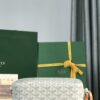 GOYARD Herringbone Cup Vert PM Shoulder Bag PVC brown