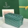 GOYARD Herringbone Cup Vert PM Shoulder Bag PVC green