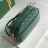 GOYARD Herringbone Cup Vert PM Shoulder Bag PVC green