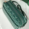 GOYARD Herringbone Cup Vert PM Shoulder Bag PVC green
